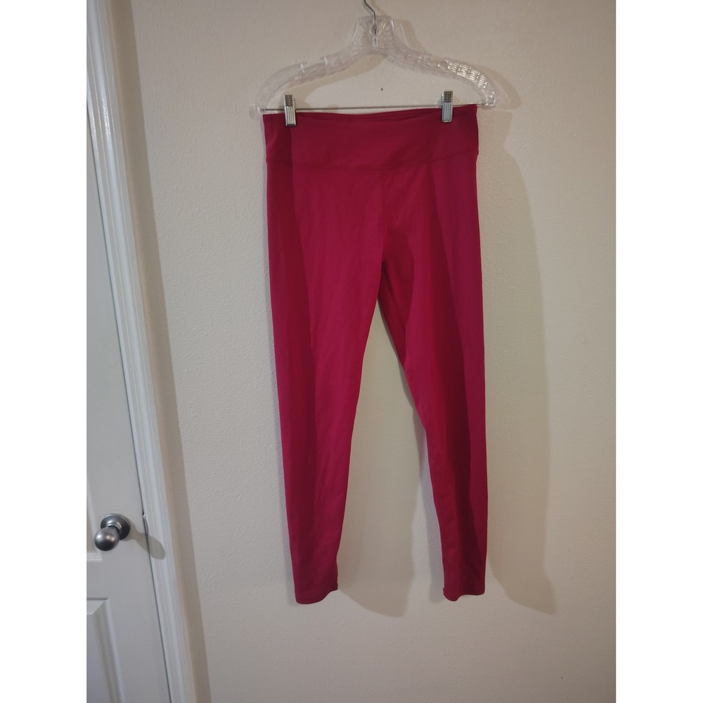 Fabletics Magenta Pink High Waisted Athletic Leggings Yoga Pants Womens Size S